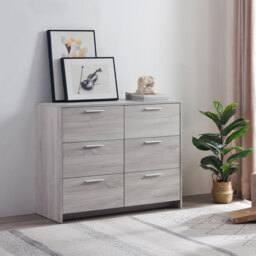 Hartley 6 Drawer Chest - thumbnail 1