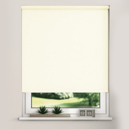 New Edge Blinds Blackout Roller Blinds Cream 50cm