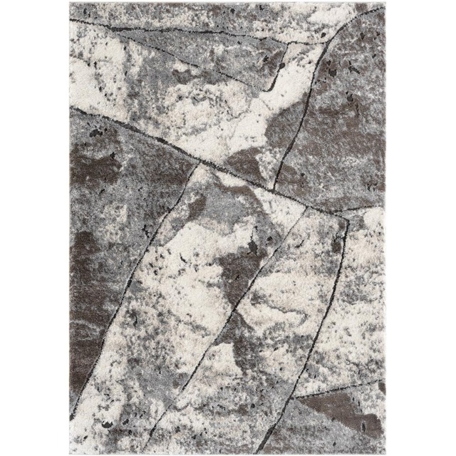 Desire Rugs Eleanor Slate Embossed Grey Rug 80 x 150cm - image 1