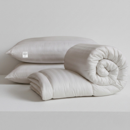 MHG Living White Double Extra Warm Winter Hollowfibre Duvet Set 15 Tog - thumbnail 2