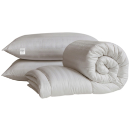 MHG Living White Double Extra Warm Winter Hollowfibre Duvet Set 15 Tog