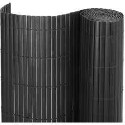 Living and Home Dark Grey PVC Fence Sun Blocked Screen Panels 300 x 180cm - thumbnail 4
