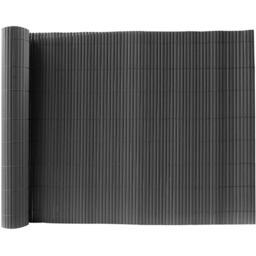 Living and Home Dark Grey PVC Fence Sun Blocked Screen Panels 300 x 180cm - thumbnail 2