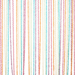 Braided String Door Curtain Rainbow - thumbnail 1