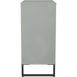 Crowndale Fluted 4 Drawer Dusk Grey Chest of Drawers Ready Assembled - thumbnail 3