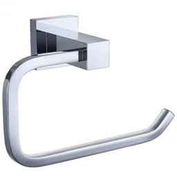 Nes Home Rio Square Chrome Toilet Roll Holder