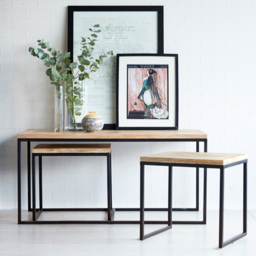 Brooklyn Carnaby Industrial John Long Coffee Table - thumbnail 4