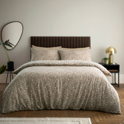 Leopard Print Duvet Natural Single - thumbnail 2
