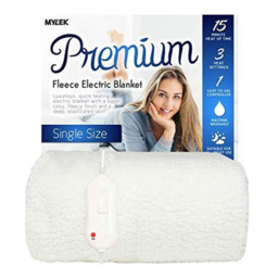 MYLEK Single Electric Fleece Blanket 200 x 107cm - thumbnail 4