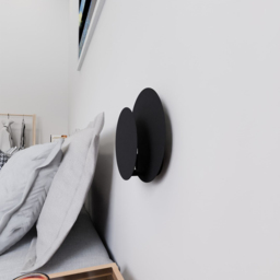 Emibig Circle Black G9 LED Wall Lamp - thumbnail 4