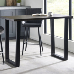 Julian Bowen Brooklyn Bar Table Dark Oak - thumbnail 1
