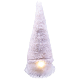 St Helens Light Up White Gonk Christmas Decoration 28cm - thumbnail 2