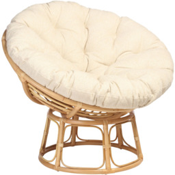 Desser Furniture Papasan Natural Cloud Chair - thumbnail 4