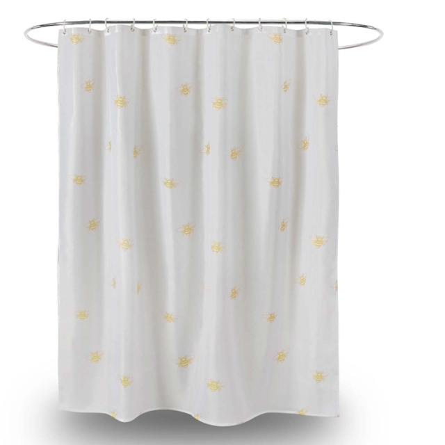 Homebase Edit Honeybee Shower Curtain