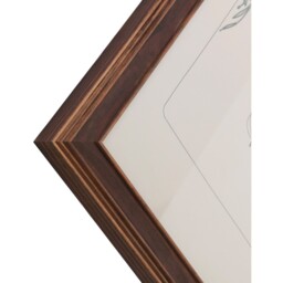 The Port. Co Gallery Haldon Brown Wooden Photo Frame 16 x 12 inch - thumbnail 4