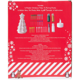 Crafty Club LED Pouring Paint Christmas Tree Set 19.5cm - thumbnail 3