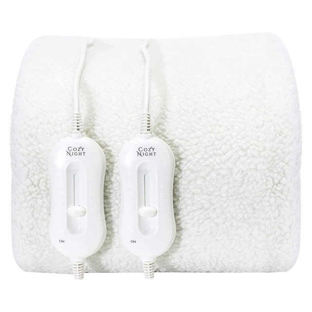 Cozy Night Double Fleece Electric Blanket - image 1