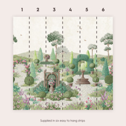 Laura Ashley Naunton Folly Fern Green Mural - thumbnail 3