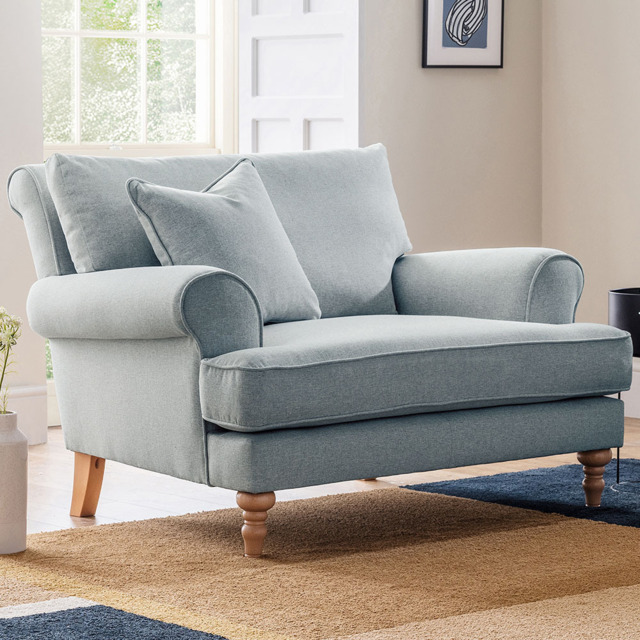 Eastwood Faro Small Ashen Snuggle Chair - image 1