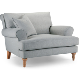 Eastwood Faro Small Ashen Snuggle Chair - thumbnail 2