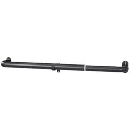 New Edge Blinds Black Room Darkening Extendable Curtain Pole 170-300cm