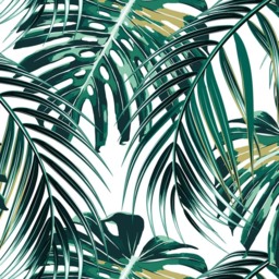 Origin Murals Tropical Leaves Green Wall Mural - thumbnail 2