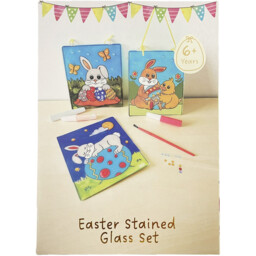 Easter Stained Glass Set