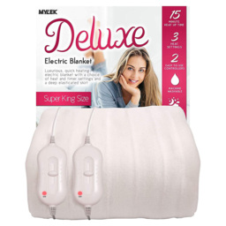 MYLEK Super King Electric Fitted Blanket 203 x 182cm - thumbnail 3