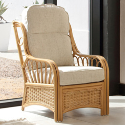 Desser Furniture Vale Athena Plain Light Oak Armchair