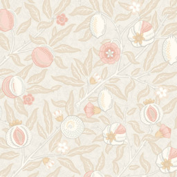 Origin Murals Fruit and Foliage Cream Wall Mural - thumbnail 2