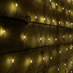 Samuel Alexander 180 Warm White Multifunction LED Outdoor Christmas Net Light - thumbnail 1