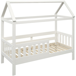 Noomi Essie Shorty White Wooden House Kids Bed - thumbnail 2