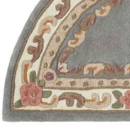 Origins Shensi Grey Half Moon Rug 67 x 127cm - thumbnail 3