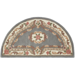 Origins Shensi Grey Half Moon Rug 67 x 127cm - thumbnail 1