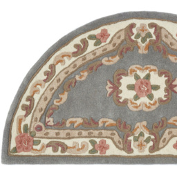 Origins Shensi Grey Half Moon Rug 67 x 127cm - thumbnail 2