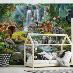 Walltastic Jungle Adventure Wall Mural - thumbnail 1
