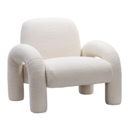 Lars Chunky Arm Tub Chair - Boucle - thumbnail 2