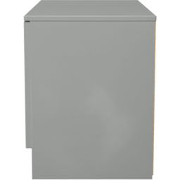 Crowndale Milan Dusk Grey 2 Door Compact Storage Unit Ready Assembled - thumbnail 3