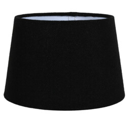 Black Tapered Lamp Shade 30cm - thumbnail 2