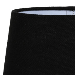 Black Tapered Lamp Shade 30cm - thumbnail 3
