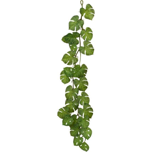 Green Monstera Artificial Plant Garland 110cm - image 1