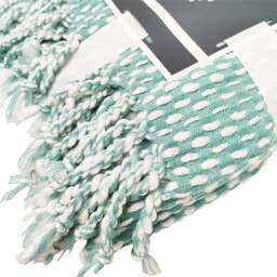 Divante Aderyn Teal Throw 127 x 152cm - thumbnail 3