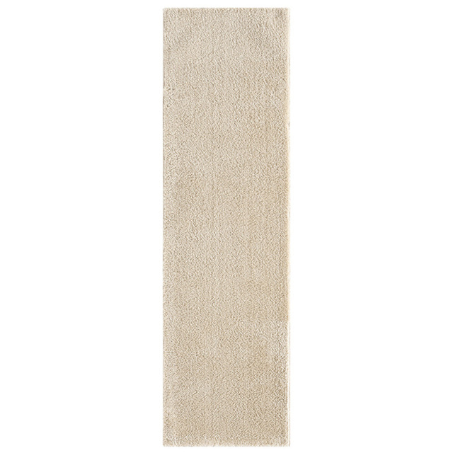 Desire Rugs Comfy Low Pile Light Beige Rug 60 x 200cm - image 1