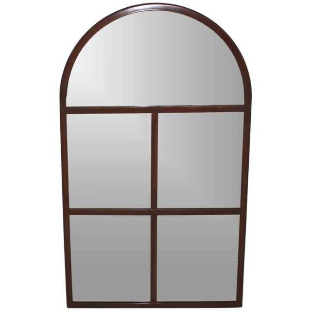 Ivyline Rust Archway Outdoor Wall Mirror 90 x 50cm - image 1