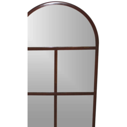 Ivyline Rust Archway Outdoor Wall Mirror 90 x 50cm - thumbnail 2