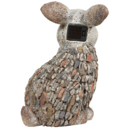 Pebbled Rabbit Garden Solar Light - thumbnail 3
