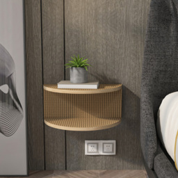Decorotika Bella Hazeran Single Shelf Floating Bedside Stand - thumbnail 4