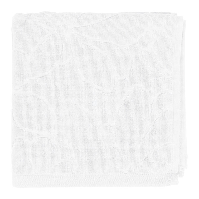 Garden Whisper White Hand Towel 50 x 90cm - image 1