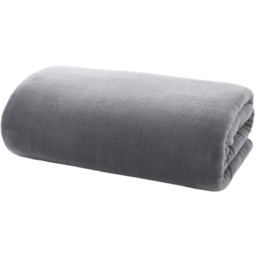 Deyongs The Big One Charcoal Throw 230 x 270cm - thumbnail 1