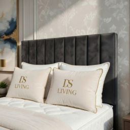DS Living Aria Grey Single Plush Ottoman Bed - thumbnail 3